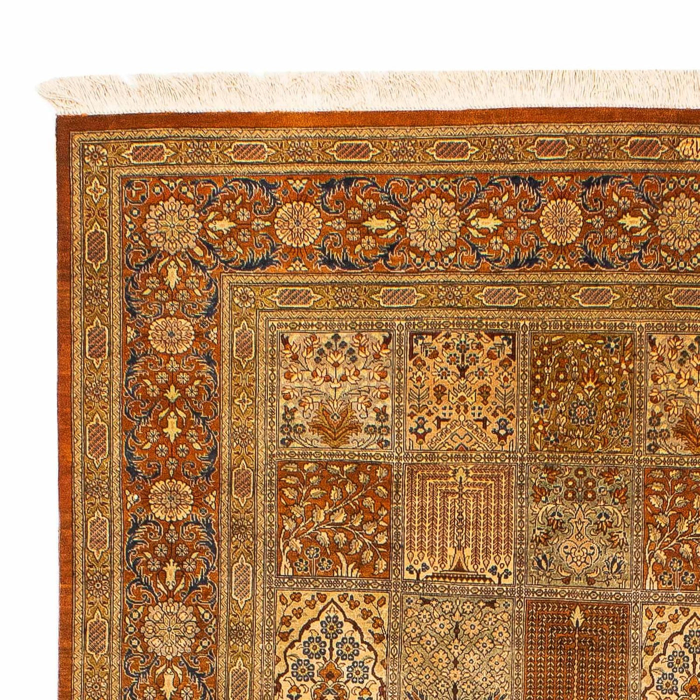 Qom seda Alfombra 200x132cm - Alfombra persa