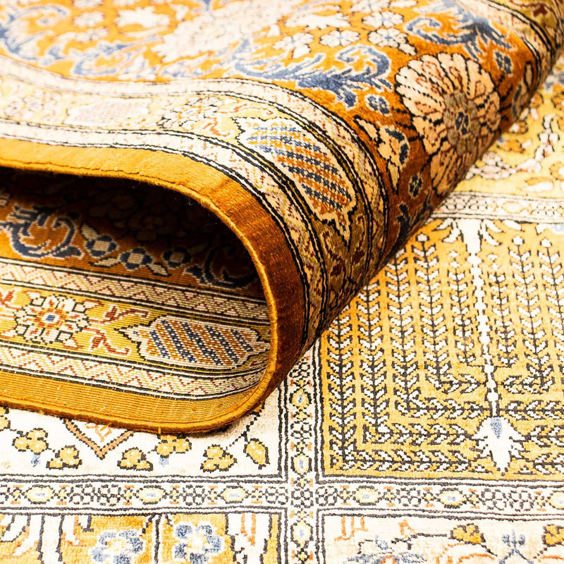 Alfombra de seda - Ghom Seda - Prima - 200 x 132 cm - multicolor