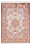Alfombra persa - Ghom - 152 x 105 cm - rojo claro