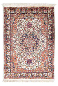 Alfombra persa - Ghom - 148 x 102 cm - beige