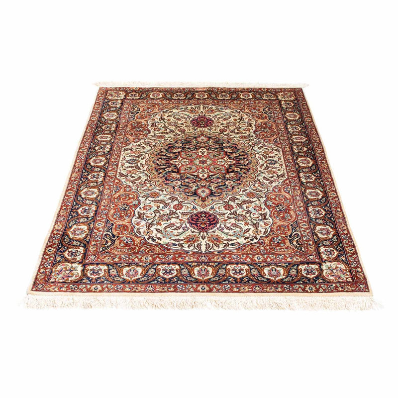 Alfombra persa - Ghom - 148 x 102 cm - beige