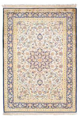 Alfombra persa - Ghom - 152 x 102 cm - beige