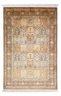 Alfombra persa - Ghom - 149 x 96 cm - multicolor
