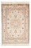 Alfombra persa - Ghom - 117 x 81 cm - beige