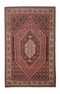 Alfombra persa - Bidjar - 257 x 162 cm - rojo claro