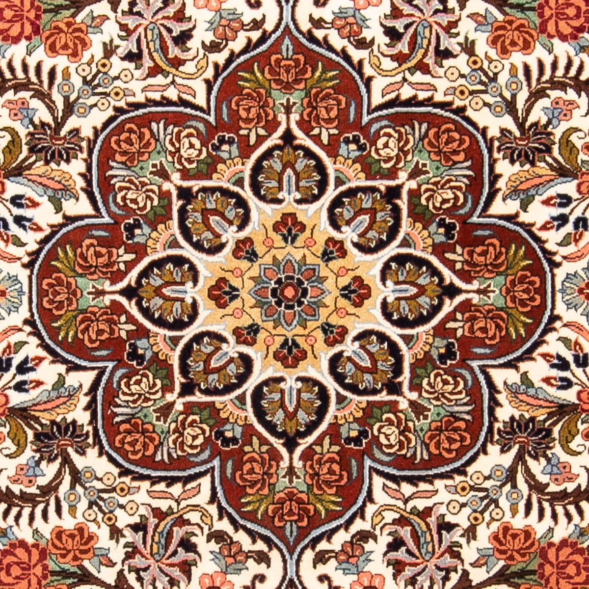 Alfombra persa - Bidjar - 232 x 173 cm - beige