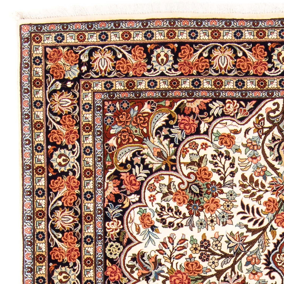Alfombra persa - Bidjar - 232 x 173 cm - beige