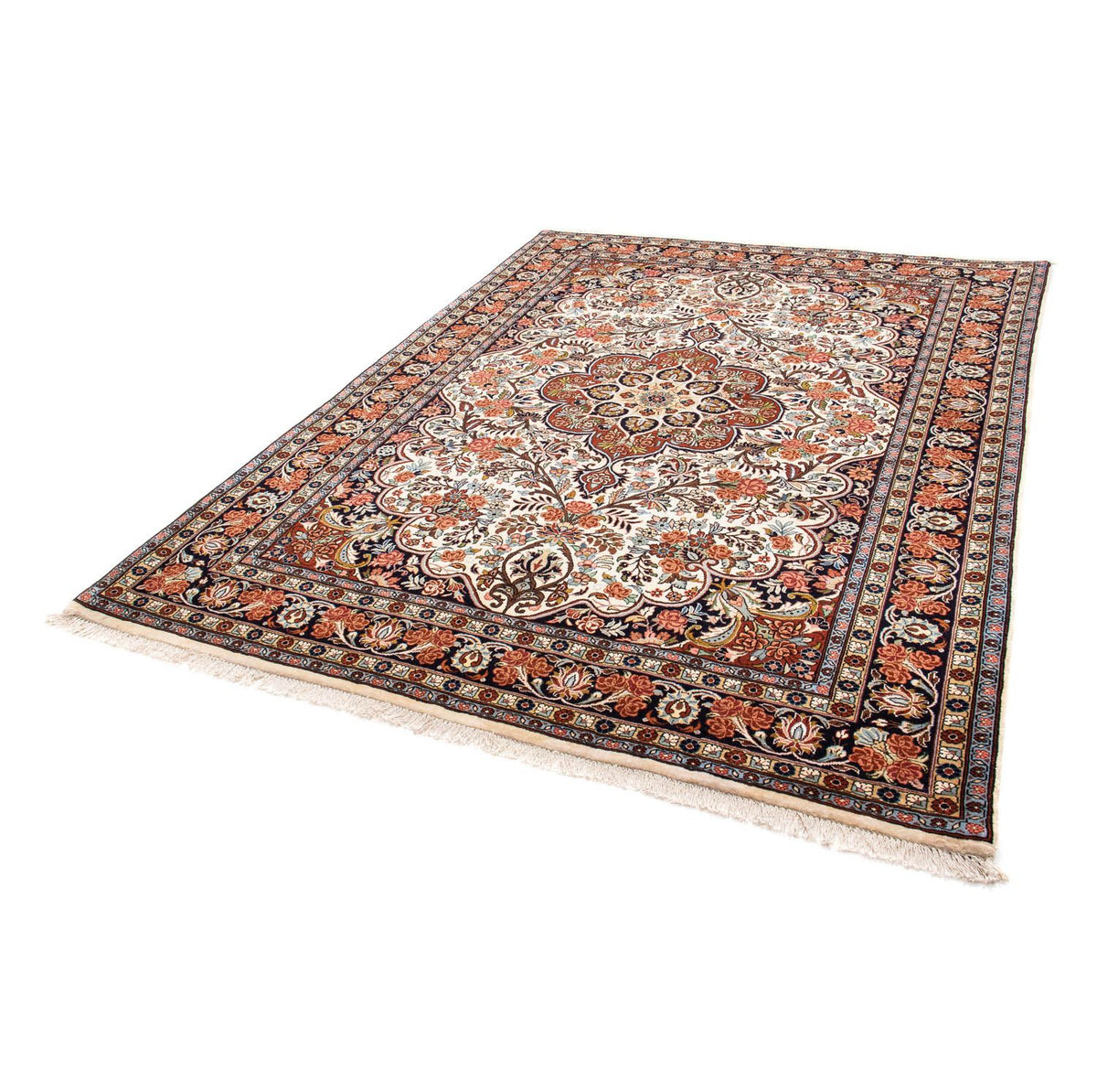 Alfombra persa - Bidjar - 232 x 173 cm - beige