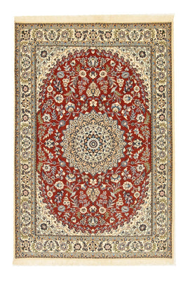Alfombra Persa - Nain - Prima - 162 x 110 cm - rojo
