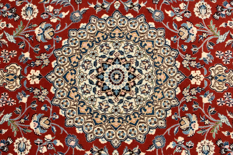 Alfombra Persa - Nain - Prima - 162 x 110 cm - rojo