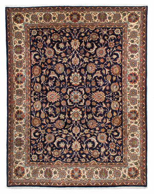 Alfombra persa - Clásica - 294 x 225 cm - azul oscuro