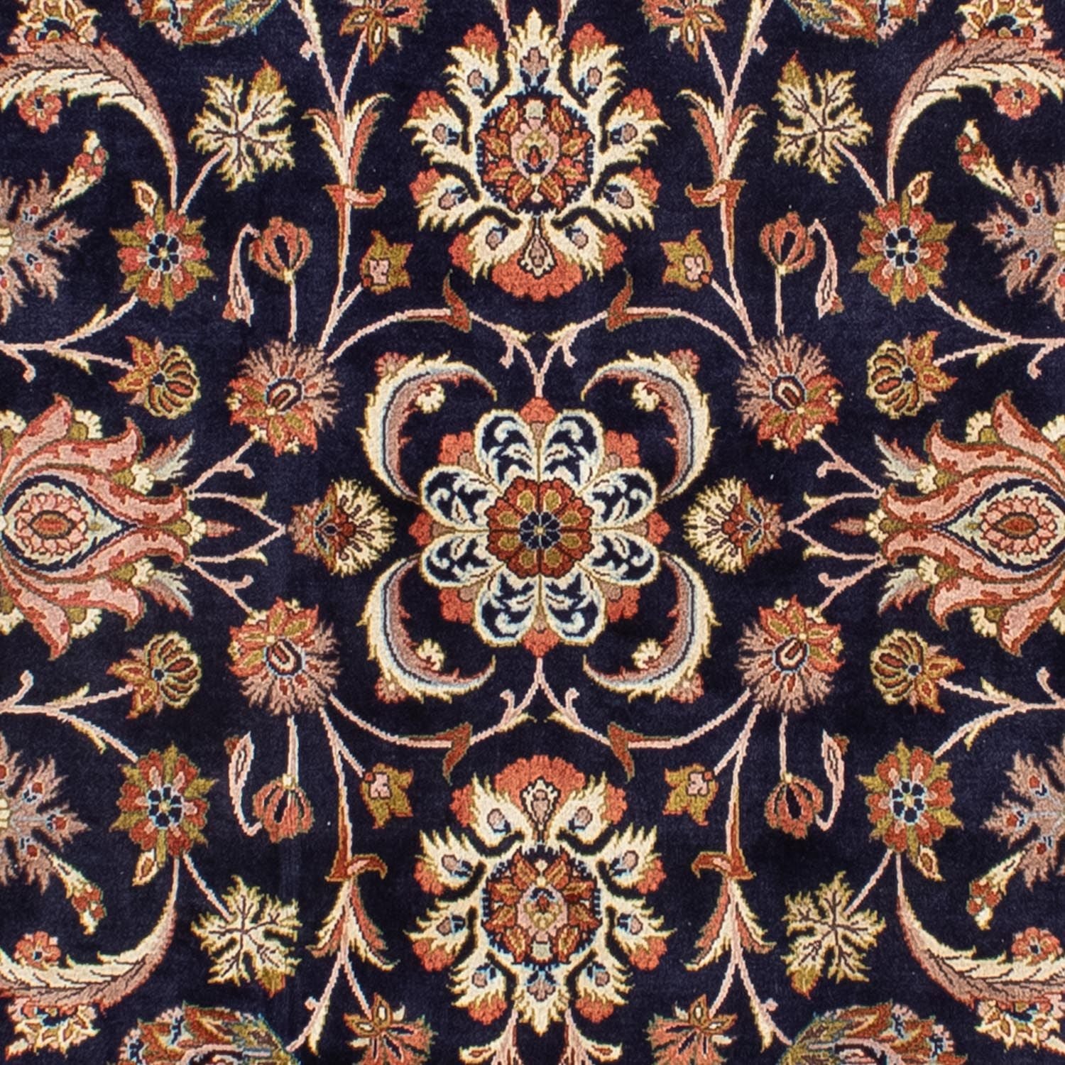 Alfombra persa - Clásica - 294 x 225 cm - azul oscuro