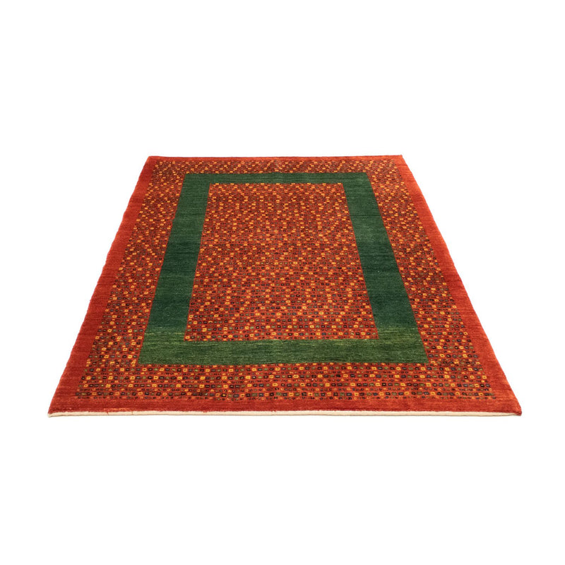 Alfombra Gabbeh - Loribaft Persa - 178 x 122 cm - rojo