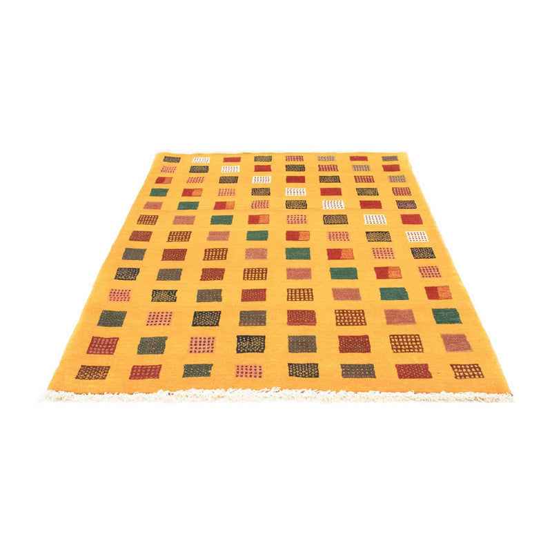 Alfombra Gabbeh - Loribaft Persa - 181 x 130 cm - oro