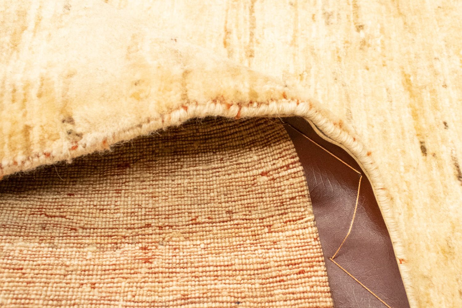 Alfombra Gabbeh - Loribaft Persa - 167 x 124 cm - oro