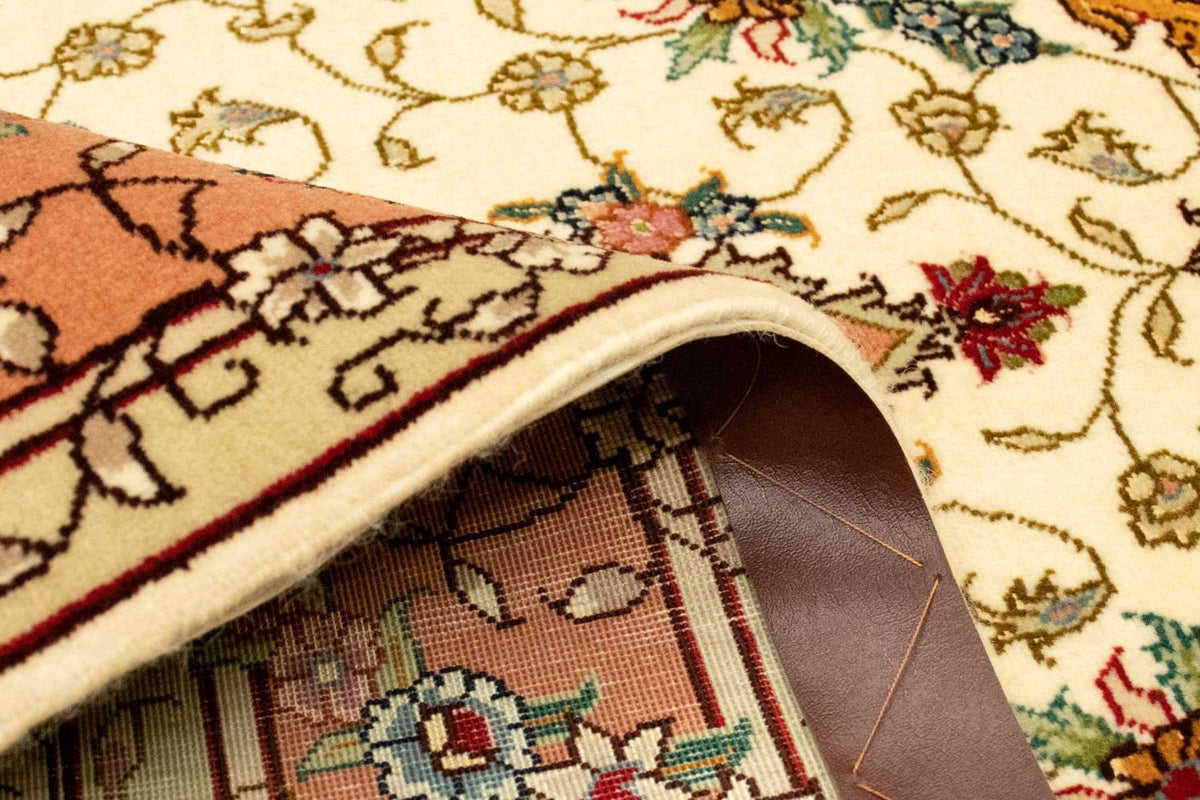 Alfombra Persa - Tabriz - Real - 152 x 100 cm - beige