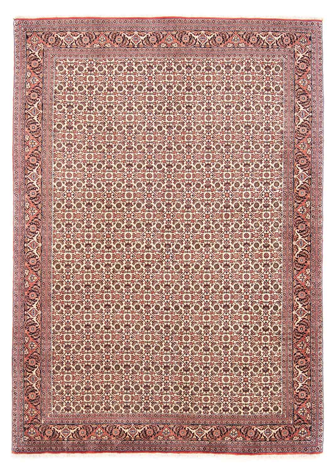 Alfombra persa - Bidjar - 237 x 170 cm - rojo claro