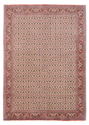 Alfombra persa - Bidjar - 237 x 170 cm - rojo claro
