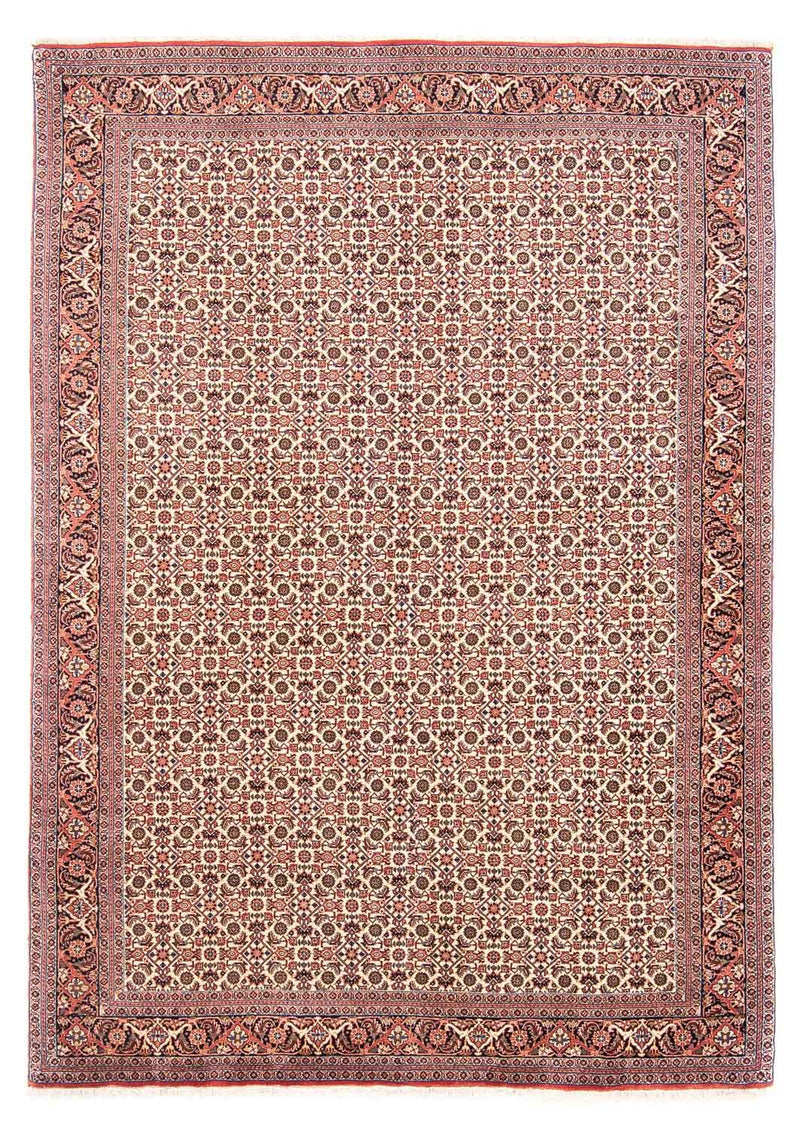 Alfombra persa - Bidjar - 237 x 170 cm - rojo claro