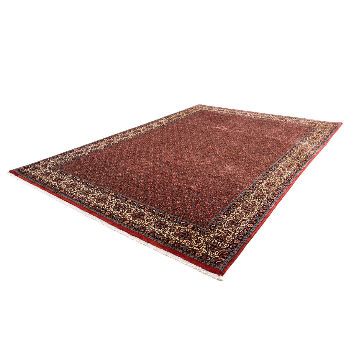 Alfombra persa - Bidjar - 363 x 248 cm - rojo