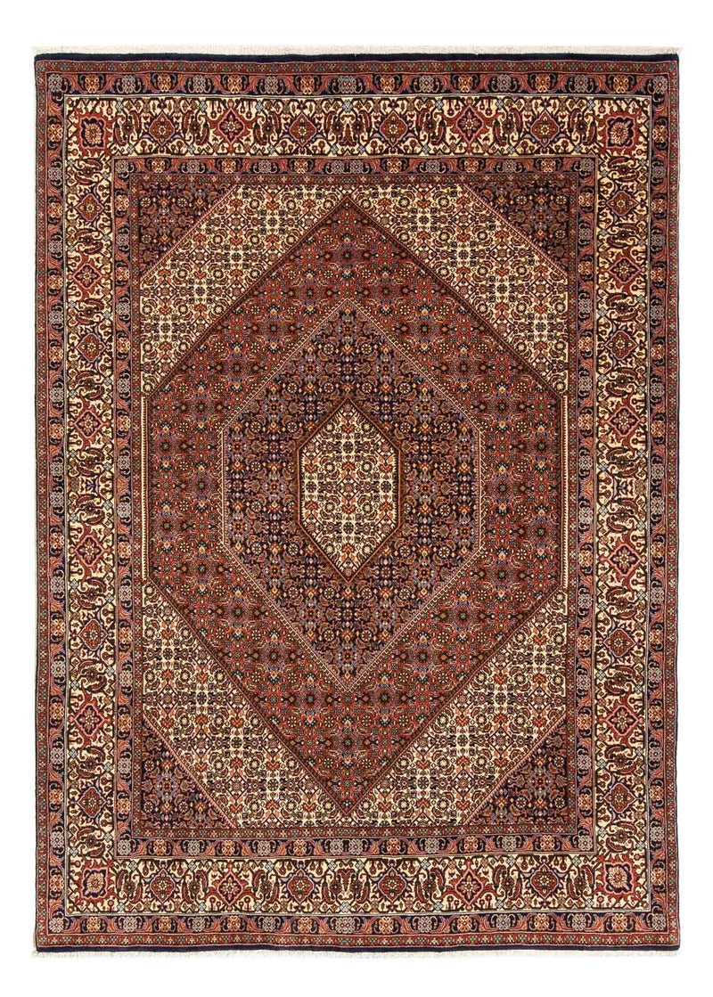 Alfombra persa - Bidjar - 237 x 170 cm - marrón