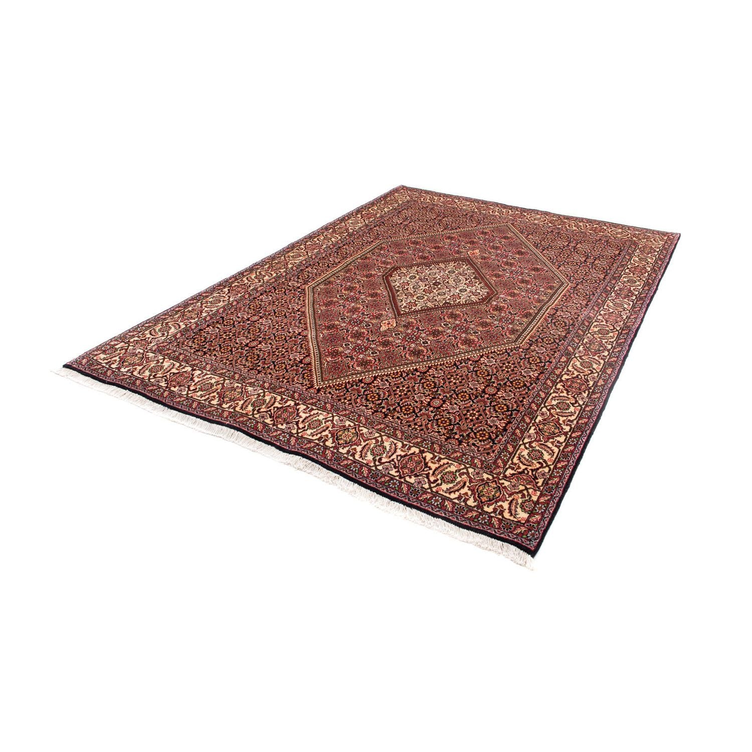 Alfombra persa - Bidjar - 248 x 176 cm - rojo claro