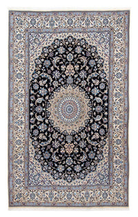 Alfombra Persa - Nain - Real - 292 x 200 cm - negro