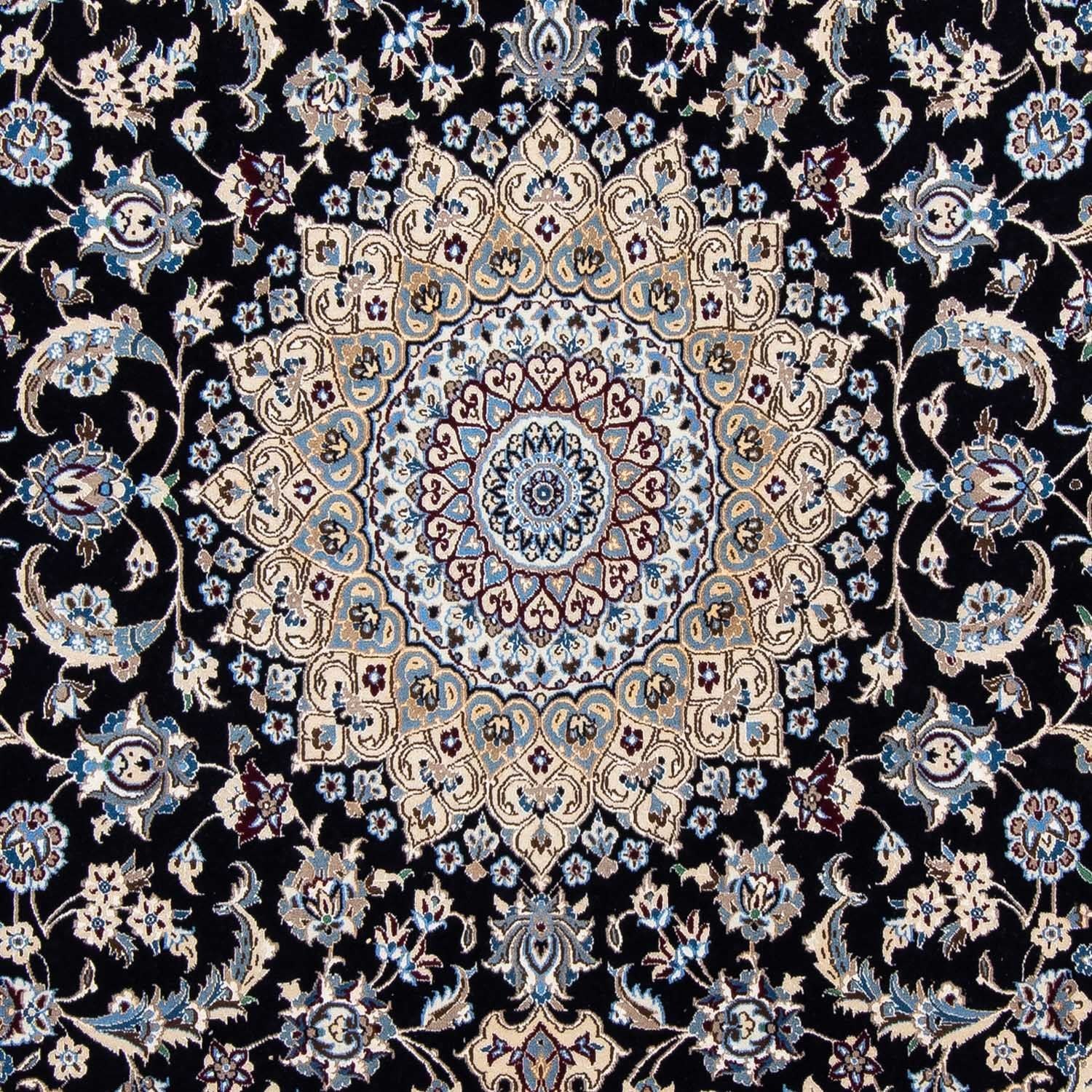 Alfombra Persa - Nain - Real - 292 x 200 cm - negro
