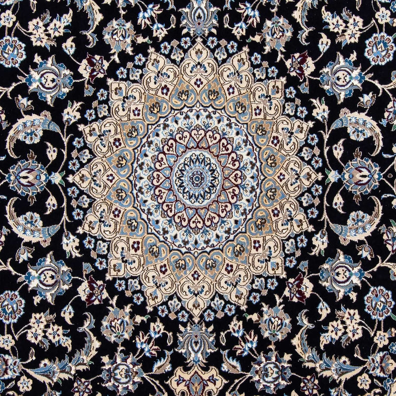 Alfombra Persa - Nain - Real - 292 x 200 cm - negro