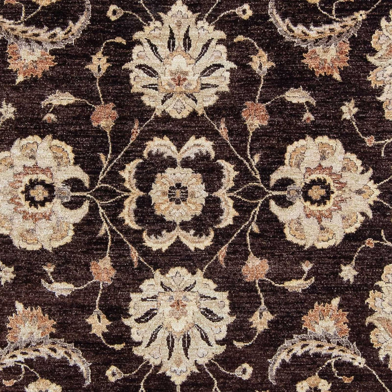 Alfombra Ziegler - 338 x 241 cm - marrón oscuro