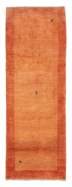 Alfombra de pasillo Alfombra Gabbeh - Persa - 294 x 101 cm - óxido