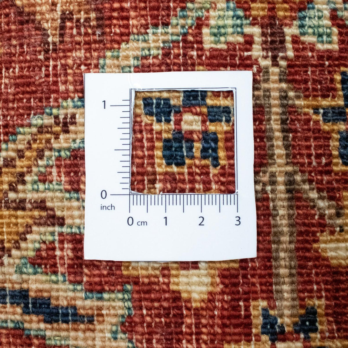 Alfombra afgana - 199 x 156 cm - beige