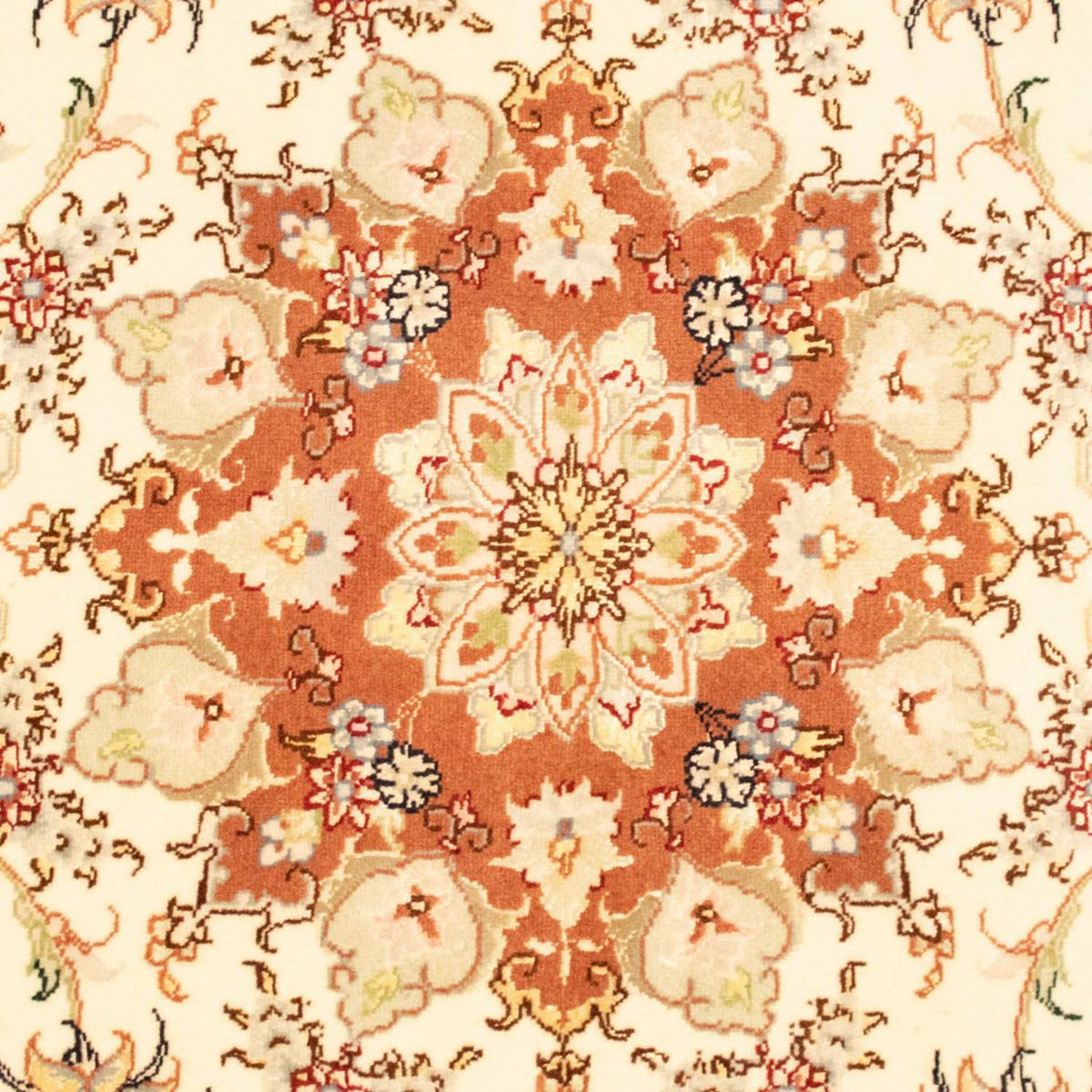 Alfombra Persa - Tabriz - Real - 155 x 102 cm - beige