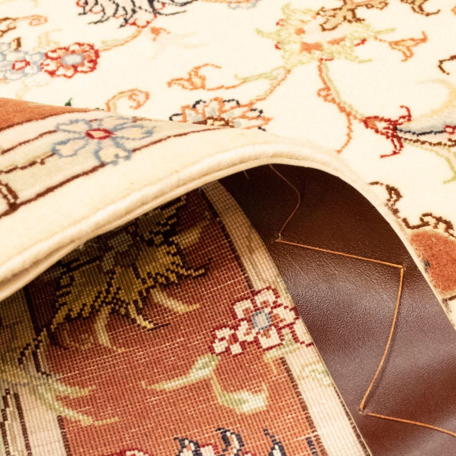 Alfombra Persa - Tabriz - Real - 155 x 102 cm - beige