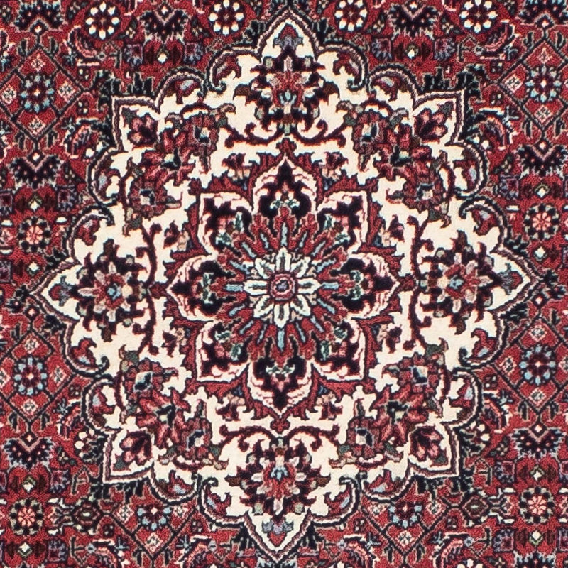 Alfombra de pasillo Alfombra persa - Bidjar - 206 x 75 cm - rojo claro