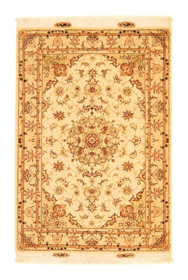 Alfombra Persa - Tabriz - Real - 147 x 102 cm - beige