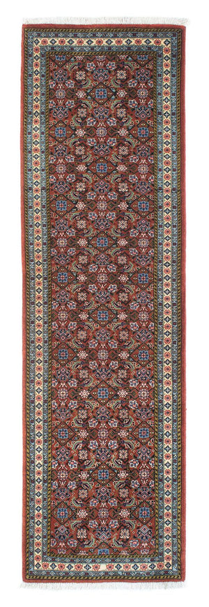 Alfombra de pasillo Alfombra persa - Bidjar - 212 x 73 cm - marrón
