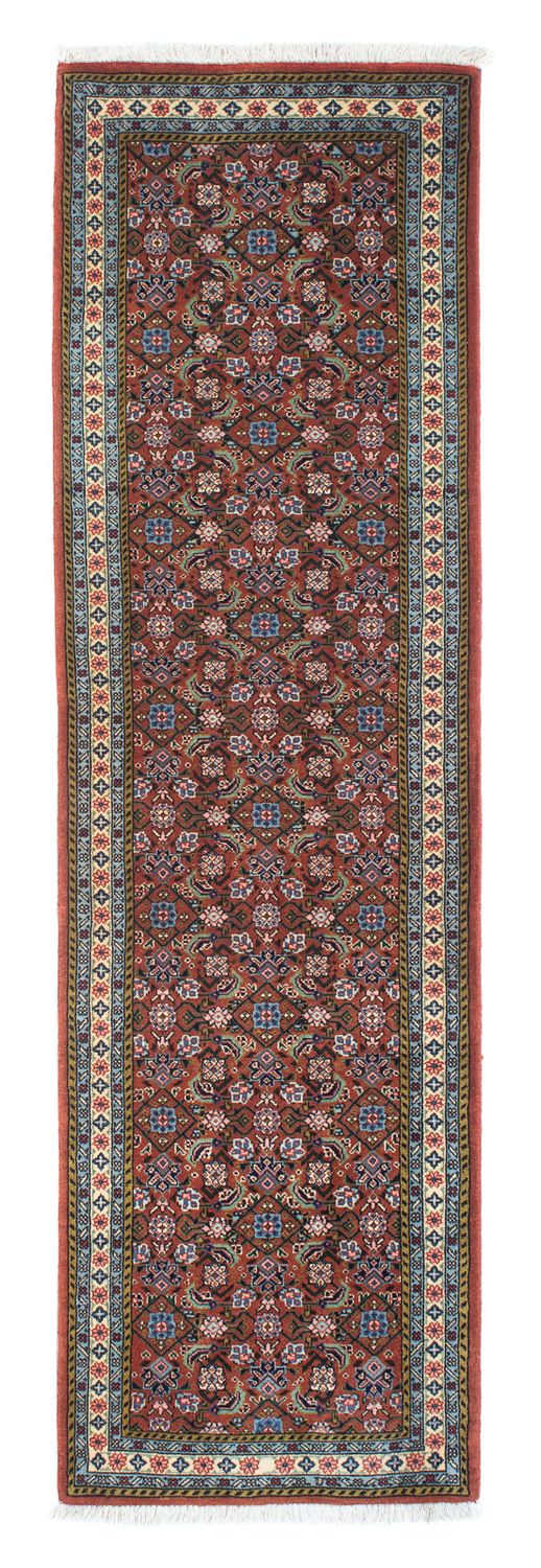 Alfombra de pasillo Alfombra persa - Bidjar - 212 x 73 cm - marrón