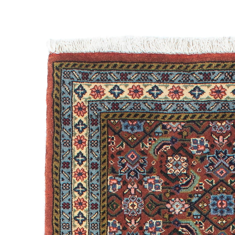 Alfombra de pasillo Alfombra persa - Bidjar - 212 x 73 cm - marrón