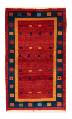 Alfombra de pasillo Alfombra Gabbeh - Loribaft Persa - 175 x 102 cm - rojo