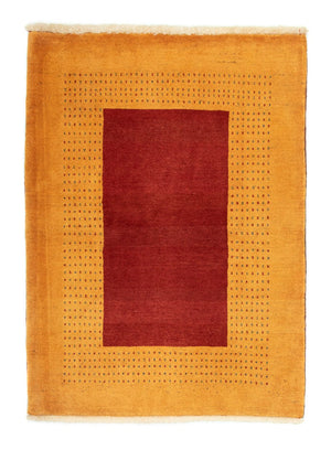 Alfombra Gabbeh - Loribaft Persa - 154 x 114 cm - oro