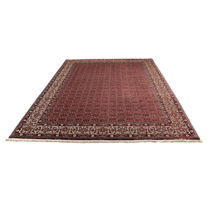 Alfombra persa - Bidjar - 290 x 203 cm - rojo oscuro
