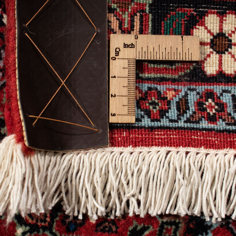 Alfombra persa - Bidjar - 290 x 203 cm - rojo oscuro