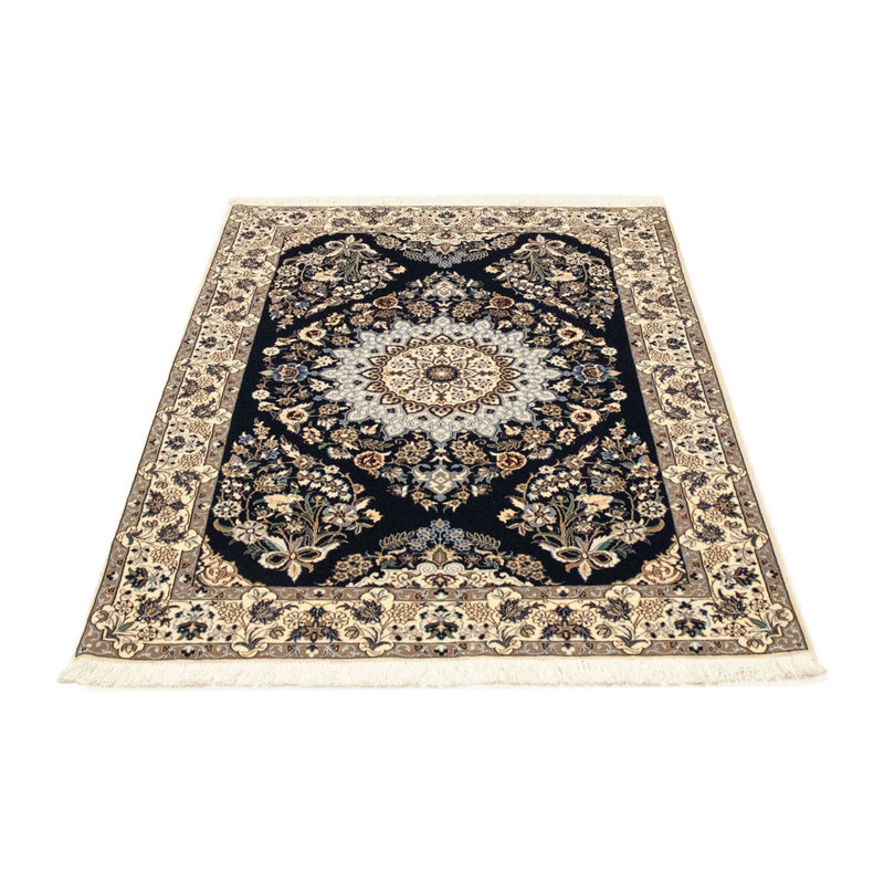 Alfombra Persa - Nain - Prima - 151 x 100 cm - azul oscuro