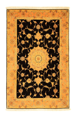 Alfombra Persa - Tabriz - Real - 160 x 100 cm - negro