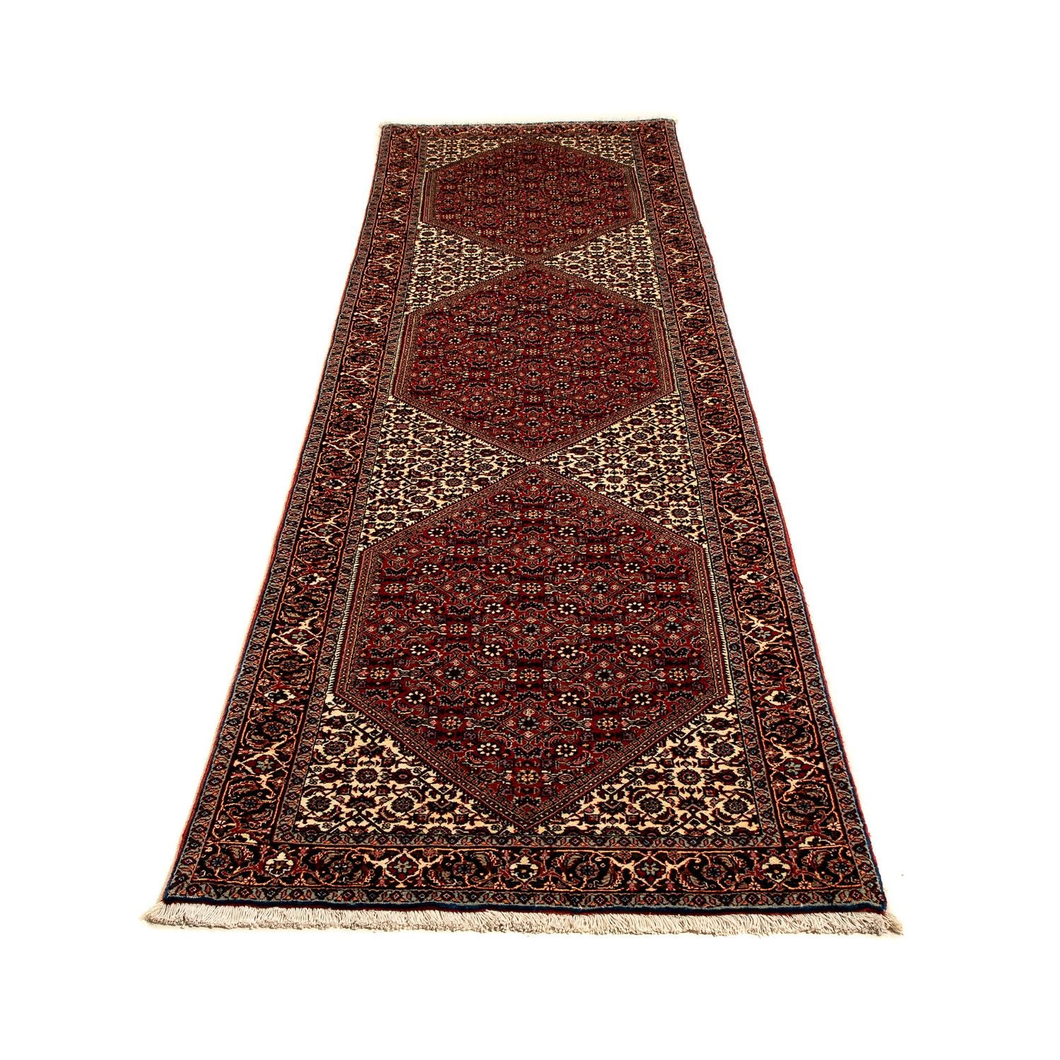 Alfombra de pasillo Alfombra persa - Bidjar - 313 x 82 cm - multicolor