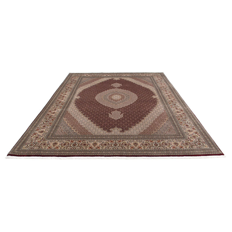 Alfombra persa - Tabriz - 353 x 253 cm - rojo oscuro