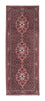 Alfombra de pasillo Alfombra persa - Bidjar - 202 x 75 cm - rojo