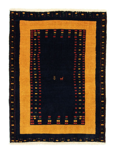 Loribaft Alfombra 104x147cm - Perserteppich Wollteppich