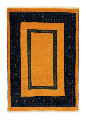 Alfombra Gabbeh - Loribaft Persa - 148 x 100 cm - oro